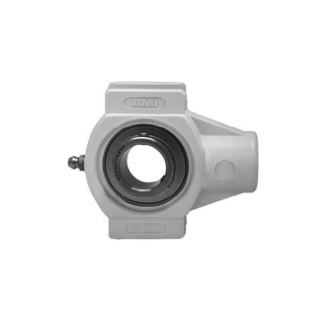 Ami Bearings SINGLE ROW BALL BEARING, 1-3/8'' KANIGEN SET SCREW WHITE NARROW SLOT TAKE-UP UCNTPL207-22MZ20W